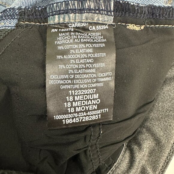 Lee Bootcut Women's size 18 Medium Wash Blue Denim Jeans - Picture 4 of 4